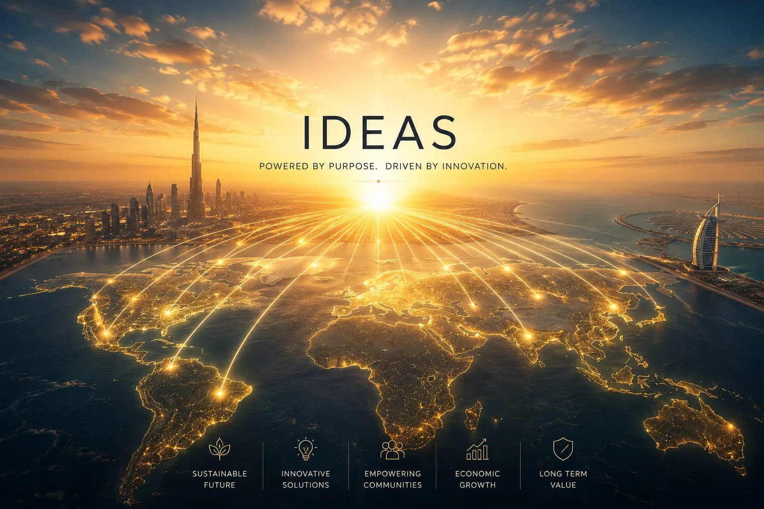 Ideas — powered by purpose, driven by innovation