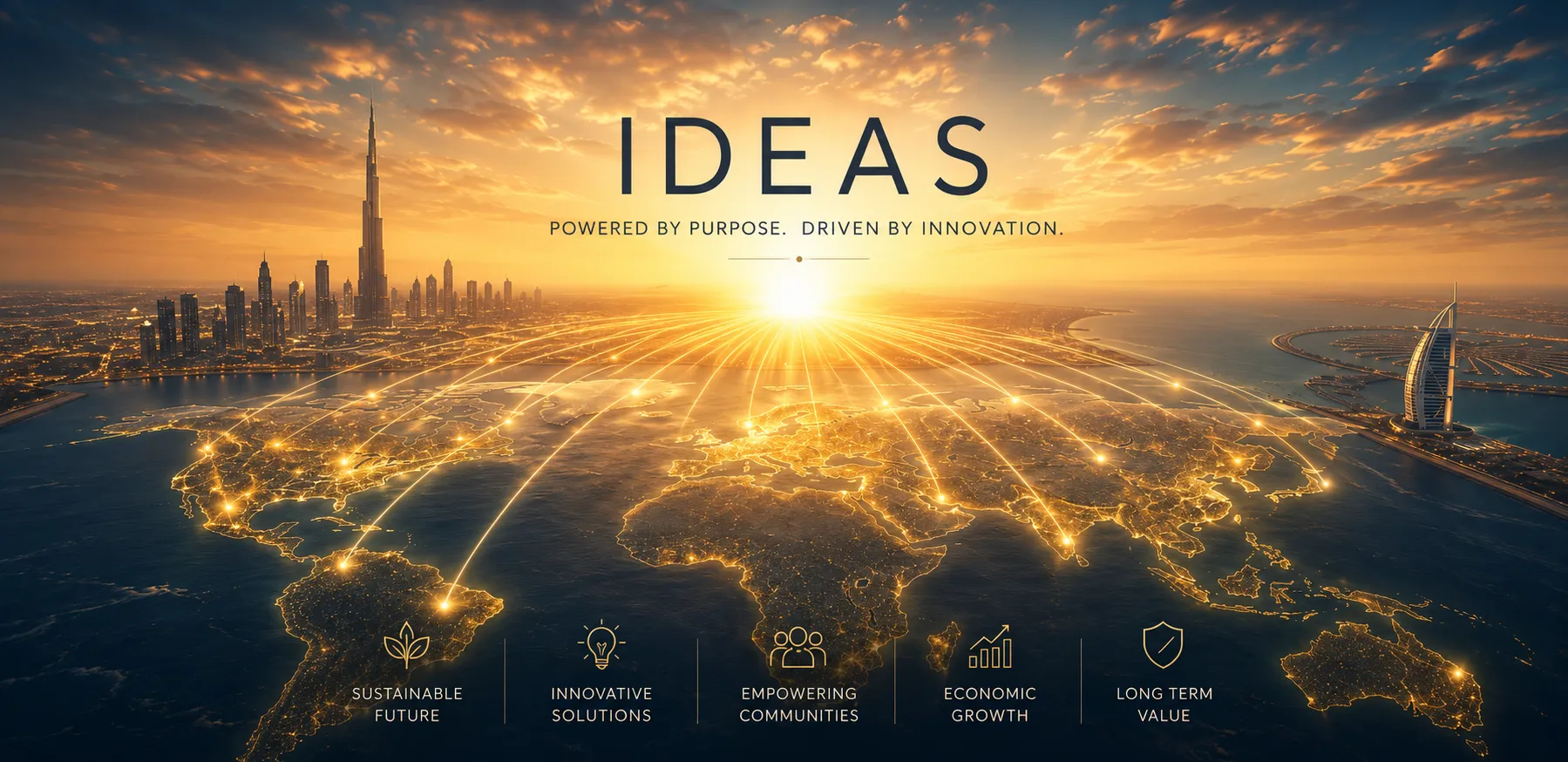 Ideas — powered by purpose, driven by innovation